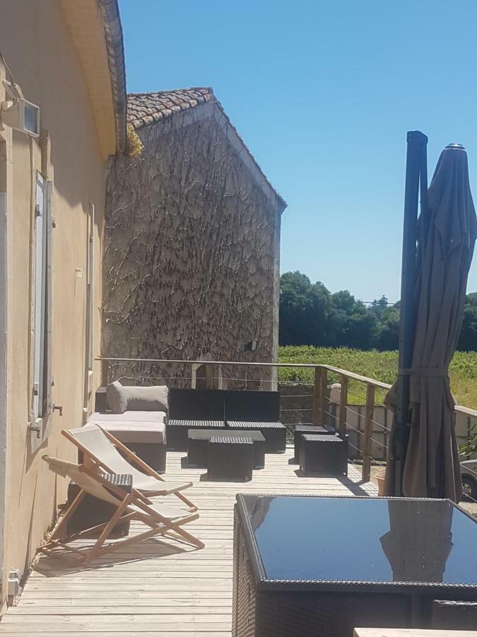 Gite De Mougeres Caux Exterior foto